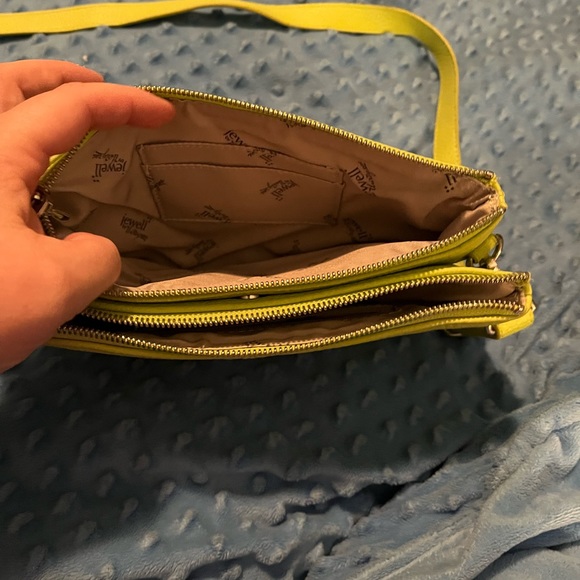 Lime green 31 cross body purse. - Picture 3 of 3